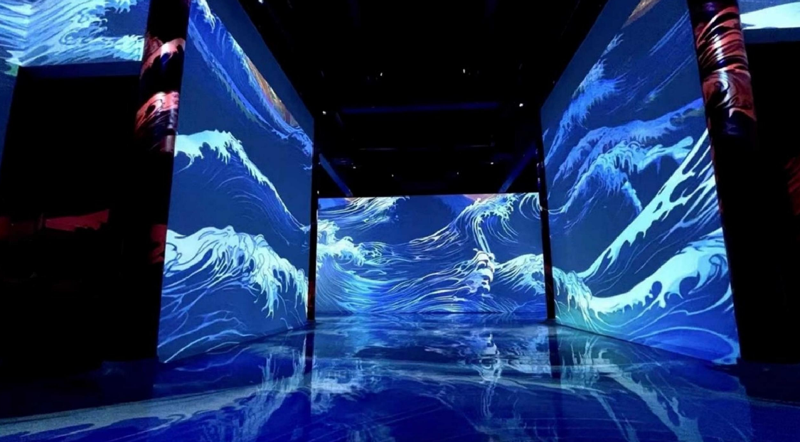 2024青岛观音寺 沉浸式投影