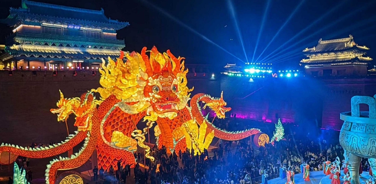 2024&2025大同古城开城仪式光影秀